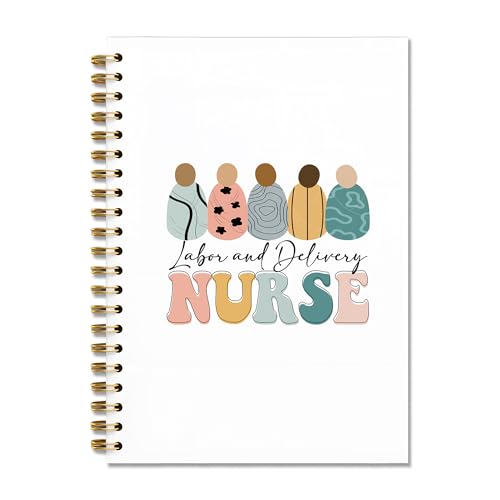 Cadeau pour femme infirmière : carnet de notes à spirale