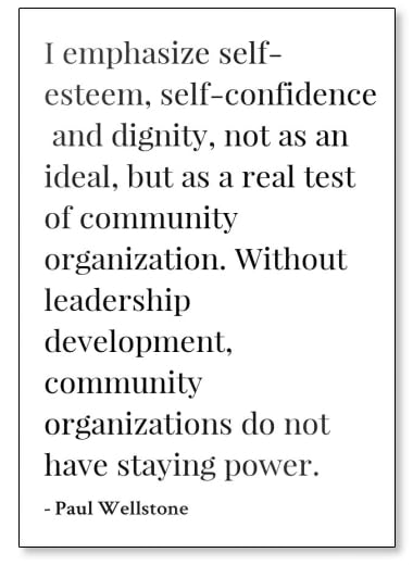 I emphasize self-esteem, self-confidence, an. - Paul Wellstone quotes fridge magnet, White