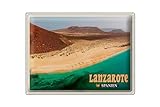 Cartel de chapa de 40 x 30 cm Lanzarote España, diseño: La Graciosa DekoNo7