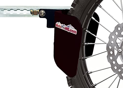 Motorcycle Wheel Chock with L-Track Compatibility by MotoProHQ