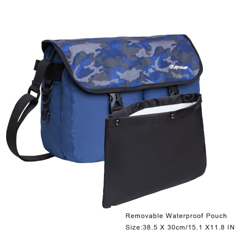 Raprance Creel Bag For Trout Fishing, Fly Fishing Crossbody Shoulder Tackle Bag With Removable Waterproof Liner by Raprance - Used condition - Image 4