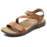 Rihero Orthopedic Sandals for Women Arch Support Comfortable Flat Sandals with...