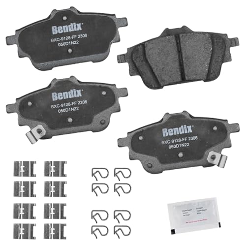 Image of Bendix Priority1 CFC2306 Ceramic Rear Brake Pads for Nissan Sentra 2023-2020