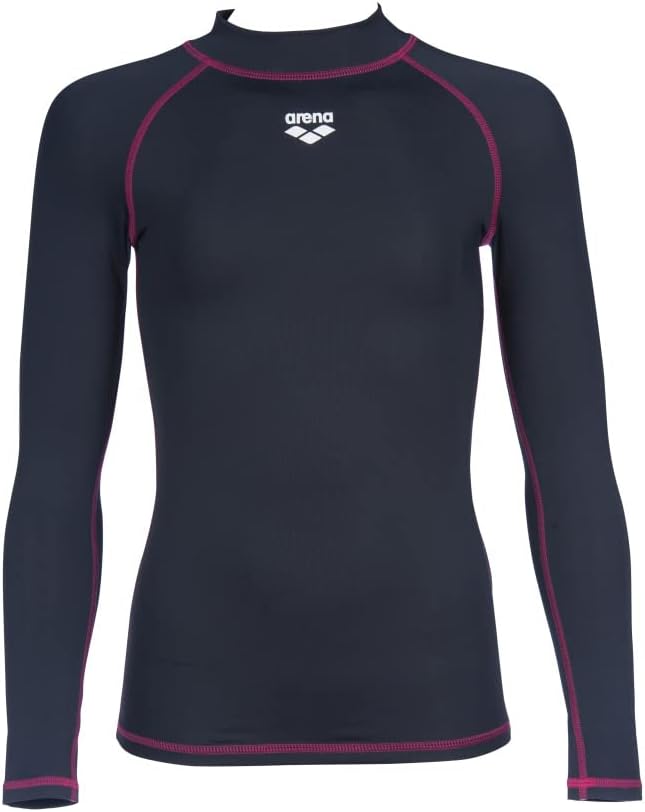 ARENA Girls Girl's Long Sleeves Rash Vest, Swim Shirt with Uv Sun Protetion