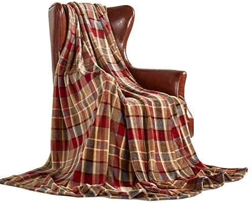 MERRYLIFE Throw Blanket Plaid| Ultra-Plush Soft Colorful | Decorative Couch Travel Love Urban Throw Blanket(40" 50", Love Urban) - Image 2