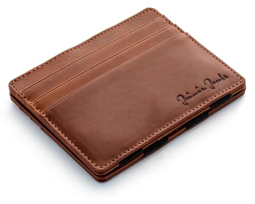 Jaimie Jacobs Magic Wallet Cuir RFID Marron Noir
