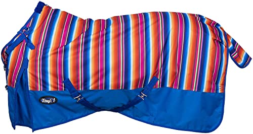 Tough-1 32-771250S Serape 1200D Turnout Blanket W/Snuggit Neck Serape 69 #TOP12