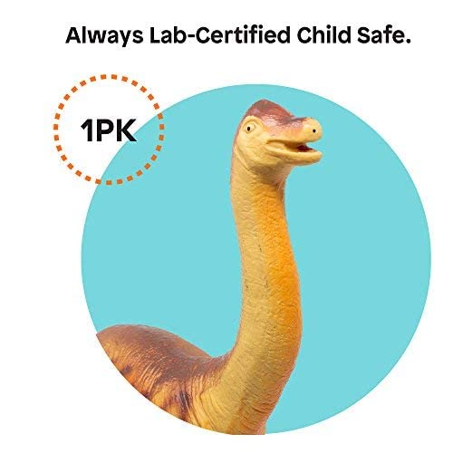 Boley Jumbo Monster 20" Soft Jurassic Brachiosaurus Toy - Big Educational Dinosaur Action Figure, Designed For Rough Play - Great Sandbox Toy, Beach Toy, Dinosaur Party Toy, And Toddler Dinosaur Gift #TOP3