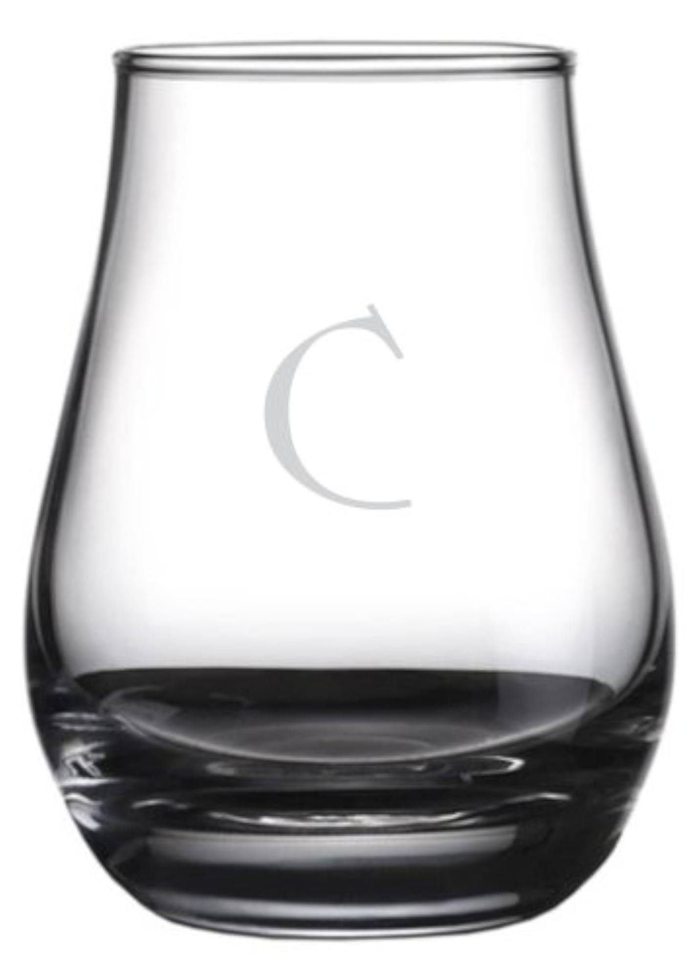 Celtic Monogram Spey Dram Whisky Tasting Glass (Letter C)