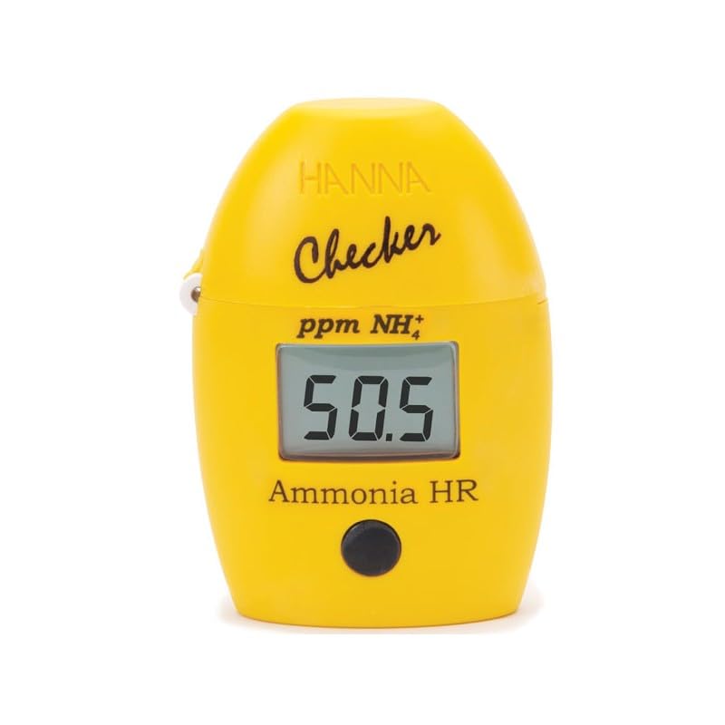 Test All Water: Ammonia High Range Handheld Colorimeter (0.0-99.9ppm) Checker