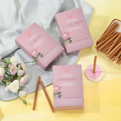 Image of Bambooless Incense Sticks | Pack of 30 Low Smoke Bamboo-Free Incense for Home, Meditation & Relaxation | Clean & Gentle Everyday Home Fragrance (Warm Musk with deep Earthy)