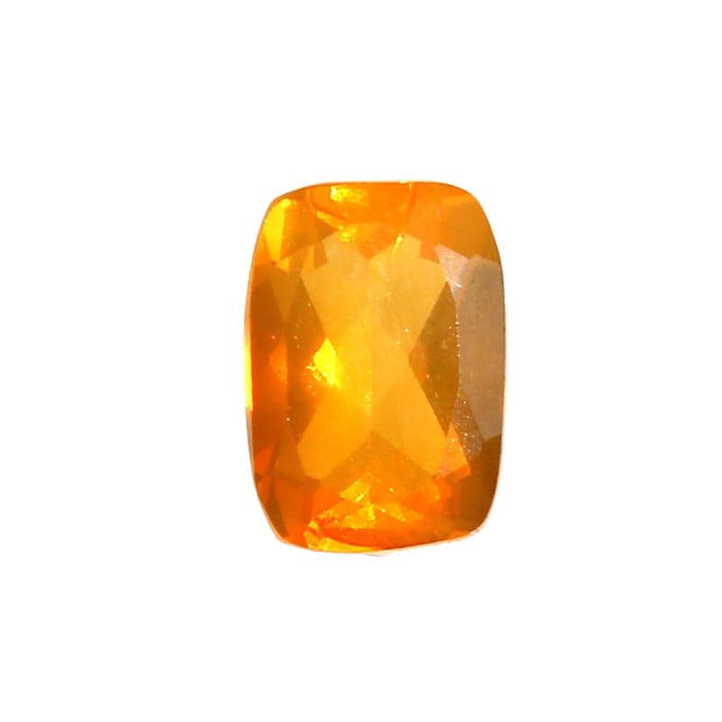 Opale mexicaine naturelle AAA+ facettée de 0.77 cts pour haute joaillerie