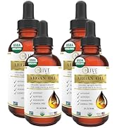 +LIVE MORE LIVE 100% Pure Argan Oil for Hair - Organic Moroccan Serum for Skin - Cold Pressed - A...