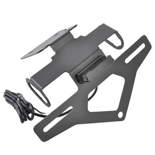 Support plaque d'immatriculation Z900 2025 inclinable avec éclairage LED intégré