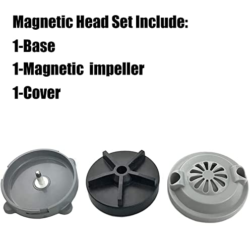 Nordun Replacement Magnetic Jet Motor Head(4 Pin) Luraco Pedicure Spa Chair Part Magnetic Head (4 Pin) Bf-004 Pedicure Spa Tubs Includes Propeller And Cap #TOP5