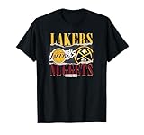 NBA Official Rivals Week Lakers vs Nuggets Dog Fight T-Shirt