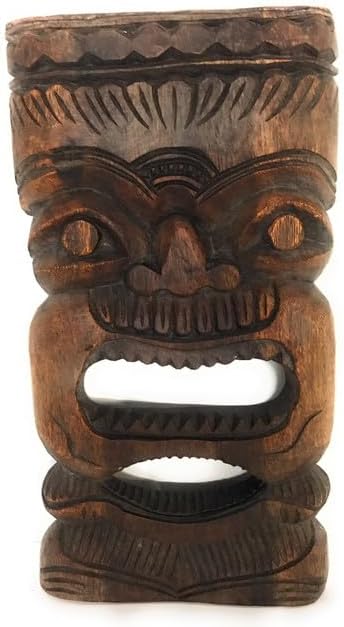 Money Tiki Mask 18" - Monkeypod - Wall Hanging | #rti200545s