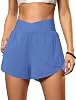 Shorts deportivos para mujer Blooming Jelly, cruzados, para gimnasio y entrenamiento 2