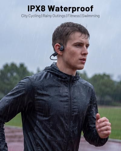 PSIER Bone Conduction Headphones, Swimming Headphones with IPX8 Waterproof - image 3