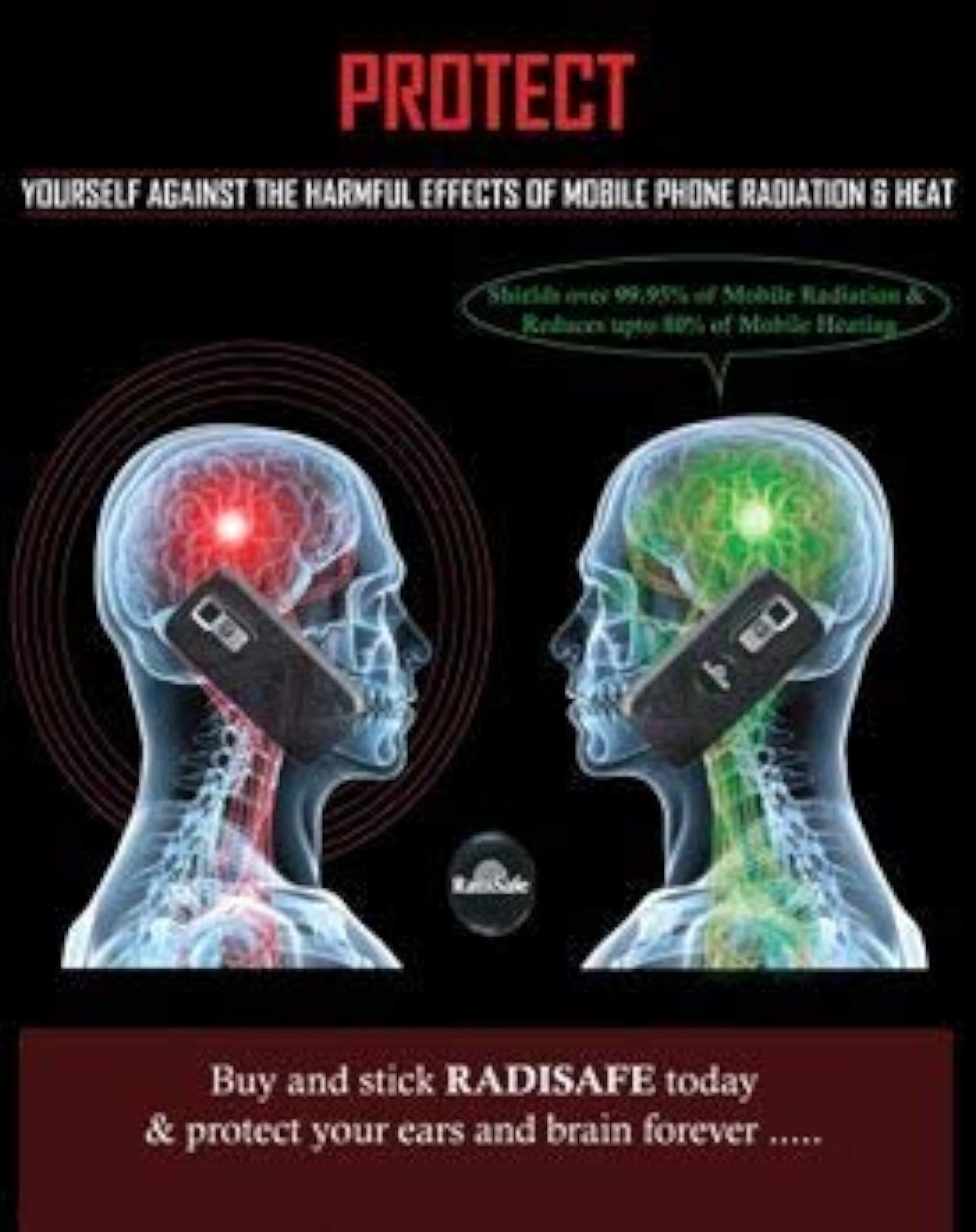 Original Mobile Cell Phone Anti Chip, Patch Sticker Set
