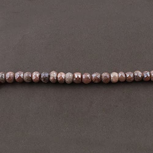 Multi Moonstone Perles Naturelles Facettées pour Éviter les Bijoux Ternes SB4336