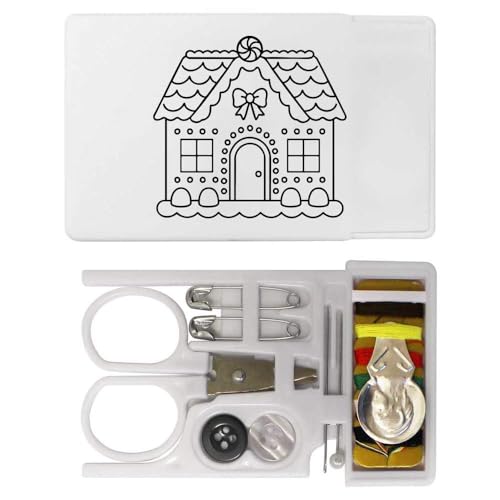'Ginger Bread House' Mini Travel Sewing Kit (SE00038883)