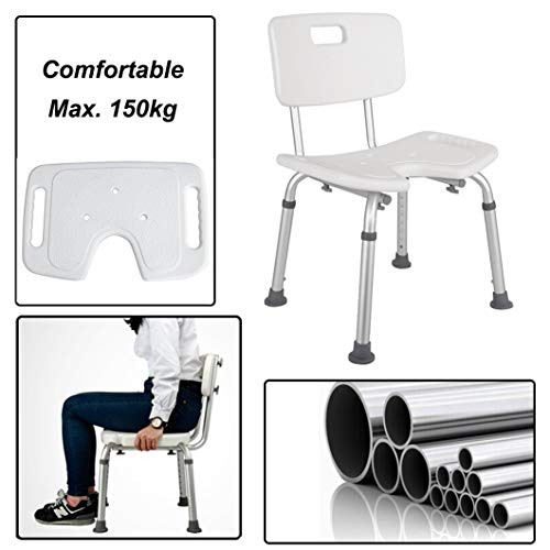 Tabouret de douche pour personnes âgées garantissant sécurité et dignité - 4