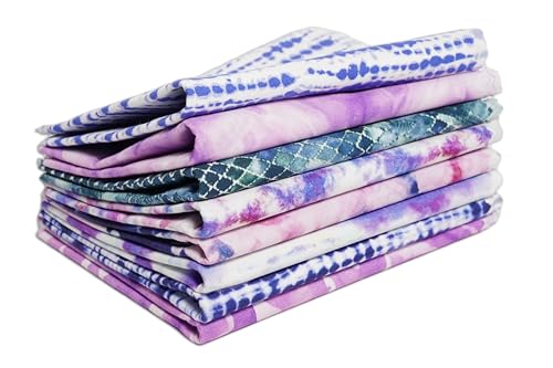Tissu matelassé 100% coton de qualité supérieure pour patchwork tie & dye unique - 3