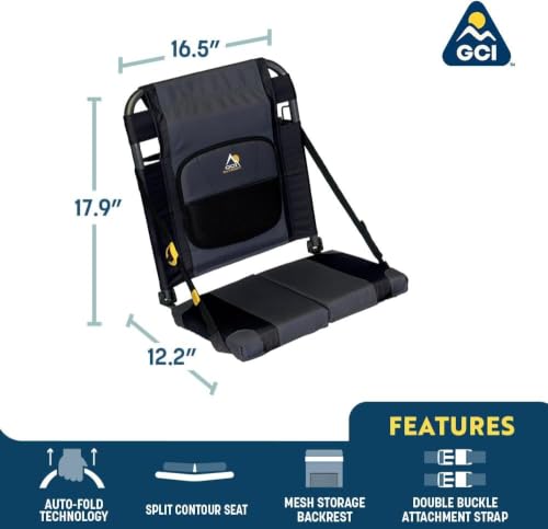 GCI Outdoor SitBacker Adjustable Canoe Seat with Back Support - image 3