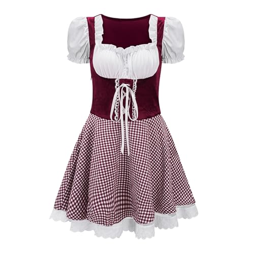 Robe d'halloween pour femmes et tenue Oktoberfest allemande chic