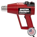 Master Appliance PH-1200 Proheat Professional Heat Gun, Variable Temperature 130-1000F, Lightweight, 120 Volts, 1300 Watts, Assembled in the USA