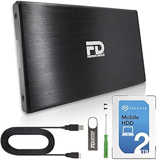 Fantom Drives 2TB Hard Drive Upgrade Kit for Sony PlayStation 4, PS4 Slim, and PS4 Pro (PS4-2TB-KIT)