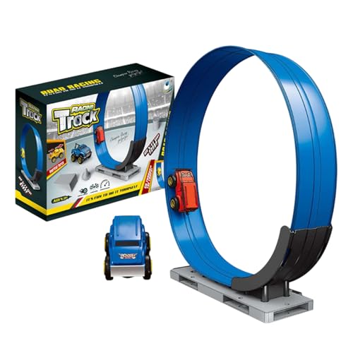 Nybhyjka Juegos de Circuitos de Carreras de Coches tragamonedas, Circuitos de Carreras, Coche de Pista de Juguete Portátil - Juego de Pista de Coche, Juegos de Carreras Automotrices, Juguetes de