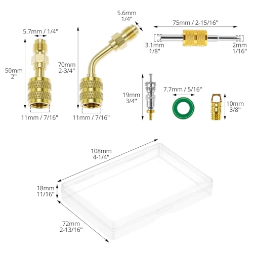 Kit Adaptador QWORK R410A para Mini Split, Válvula y Accesorios miniatura 6