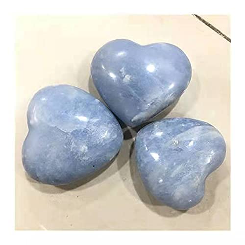 セレスタイト ハート型 原石 天然石 インテリア 開運 スカイブルー 美