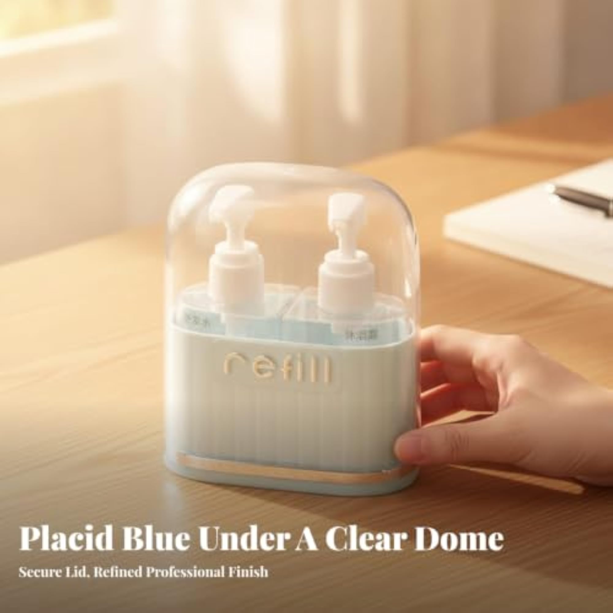 2 Pieces Refillable Travel Refill Bottle, Portable