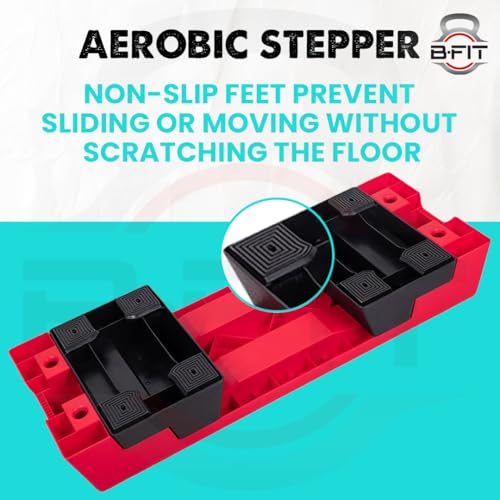 Image of B Fit Premium Quality Aerobic Steppers (103.5X37.5X25.5 CM)