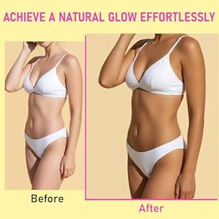 Self Tanner Mousse Mitt Kit – Sunless Tanning Foam with Hyaluronic Acid for Hydrating - Flawless & Streak-Free Fake Tan Mousse, Watermelon Scent Medium Glow 6.76 fl. oz