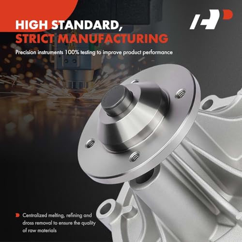 A-Premium Engine Water Pump with Gasket Compatible with International Harvester ProStar 2010-2020