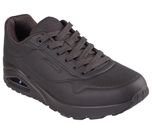 Image of Skechers Mens UNO - Stand ON AIR Chocolate Casual Sneakers,7 UK (8 US)