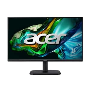 Acer EK241Y EBI 24in IPS FHD 1920 x 1080 100Hz 1ms Frameless Gaming Monitor with Freesync and Ergonomic Tilt 1 x HDMI & 1 x VGA (HDMI Cable Included)