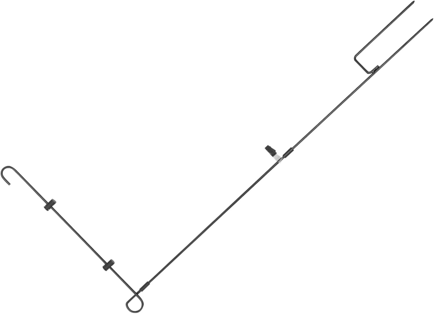 ANDRESLAD 1pc Garden Pole American Flag Flags Planter