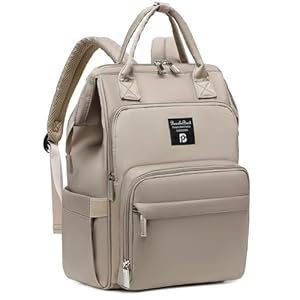 Pomelo Best Mochila para Pañales para bebé, Mochila con Cambiador y Gancho para Cochecito de bebé, Mochila Impermeable para Viajes