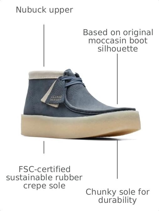 Image of Clarks mens Wallabee Cup Boot | Casual Boots