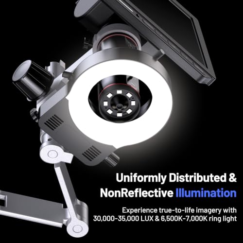TOMLOV 4K Autofocus Microscope TM4K-AF Max, 10.1" Spin Flex Arm for Repair - image 9