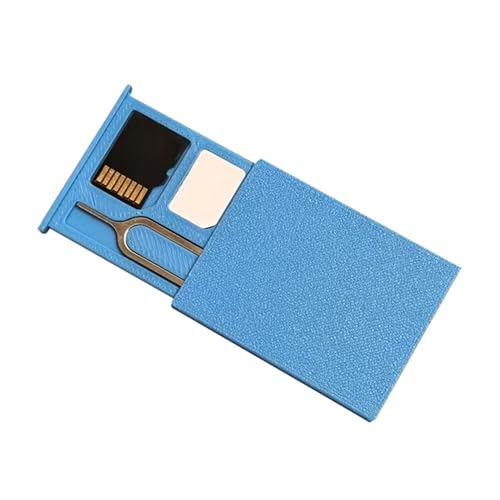 Dependable Protection: The composite material composition of these memory card cases enhances their strength and resilience, offering dependable protection for your computer accessories while keeping them secure in everyday scenarios such as commuting or working remotely