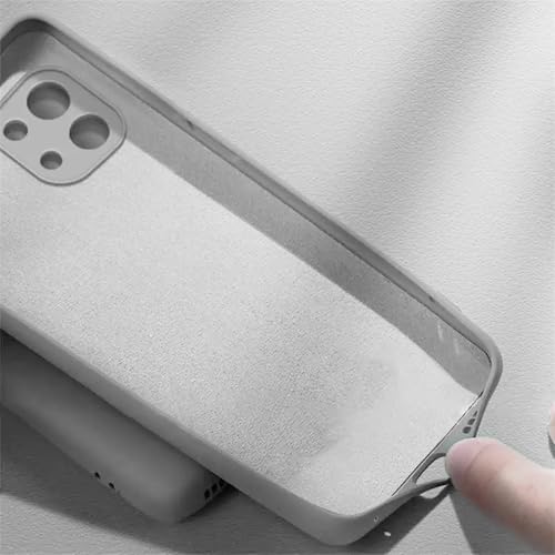 Image of FIRST MART Matte Silicone Back Cover for OnePlus Nord 5 - Grey