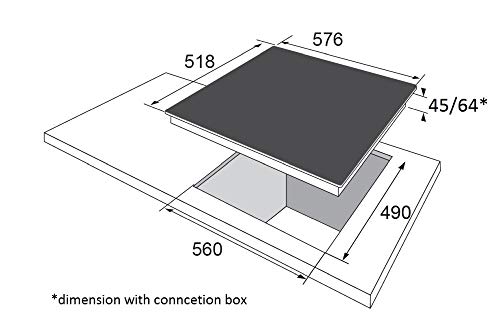 Amica Einbau Herd Set autark | Herd-Kochfeld-Kombination | Backofen mit Grill und Umluft | 1fach Teleskopauszug 1x75… – Bild 8