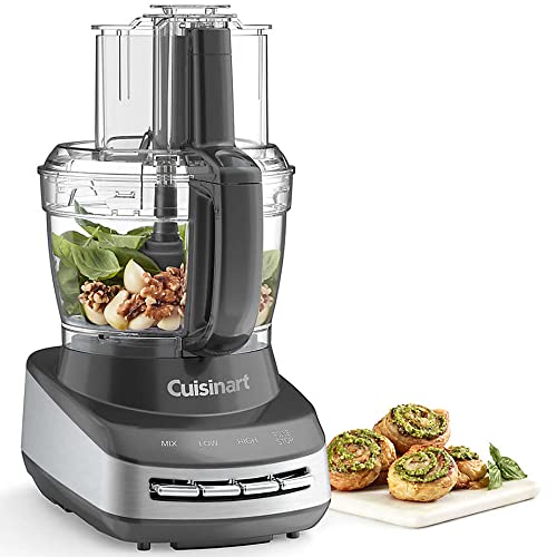 Cuisinart-FP-130AG-Core-Custom-13-Cup-Multifunctional-Food-Processor-Anchor-Gray-Bundle-with-1-YR-CPS-Enhanced-Protection-Pack