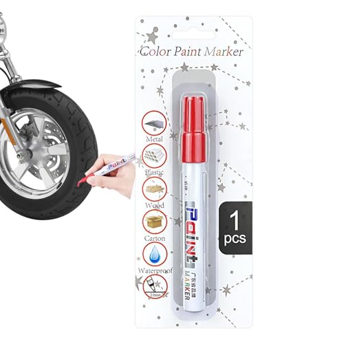 Bolígrafo de pintura para neumáticos, portátil, de larga duración, accesorios de retoque de coche, herramienta multifuncional de reparación de pintura de vehículos para SUV, sedanes